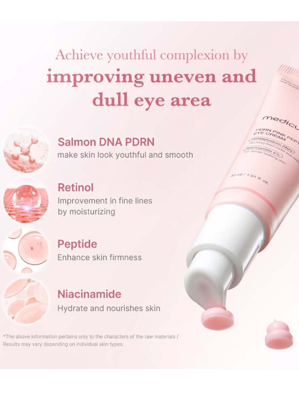 medicube PDRN Pink Peptide Eye Cream - Picture 4 of 16